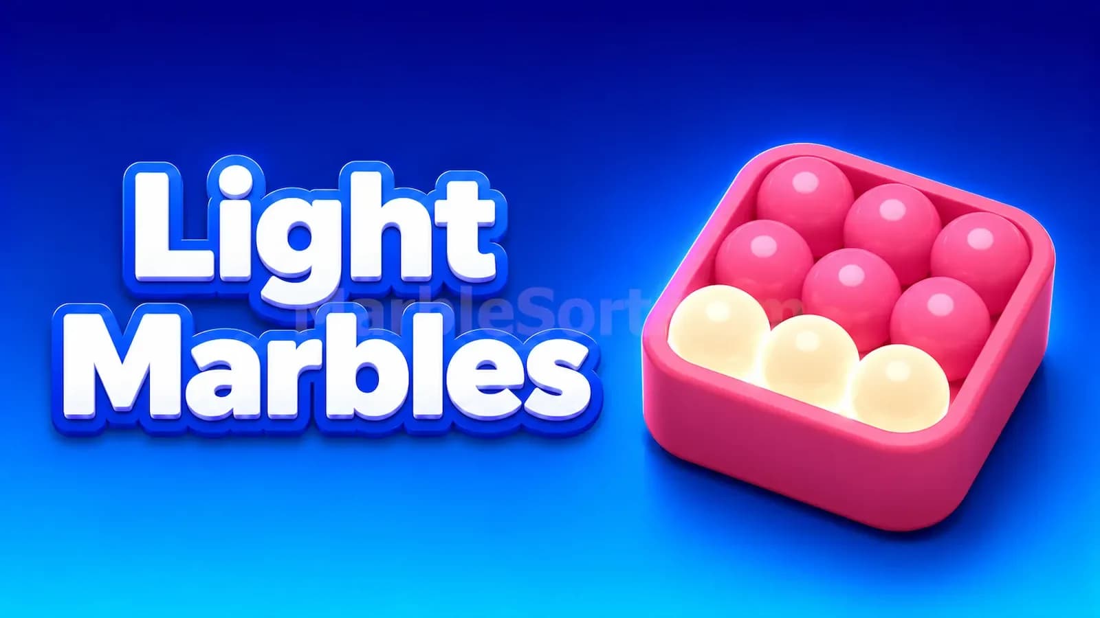 Marble Sort Light Marbles Guide: Clear Glowing Blocks