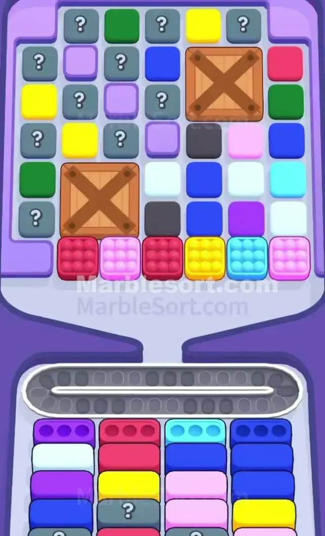 Marble Sort Level 605 Gameplay