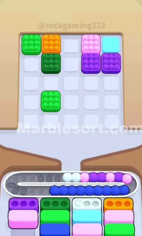Marble Sort Level 123 Solution 2