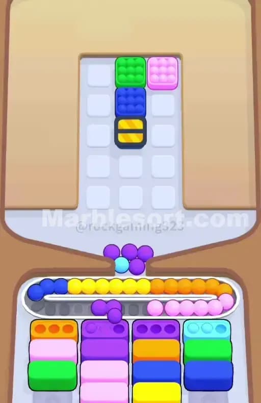 Marble Sort Level 201 Solution 3