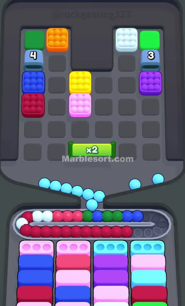 Marble Sort Level 74 Solution 2