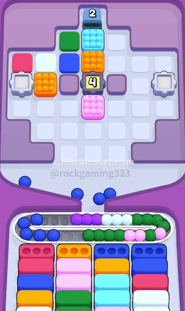 Marble Sort Level 328 Solution 2