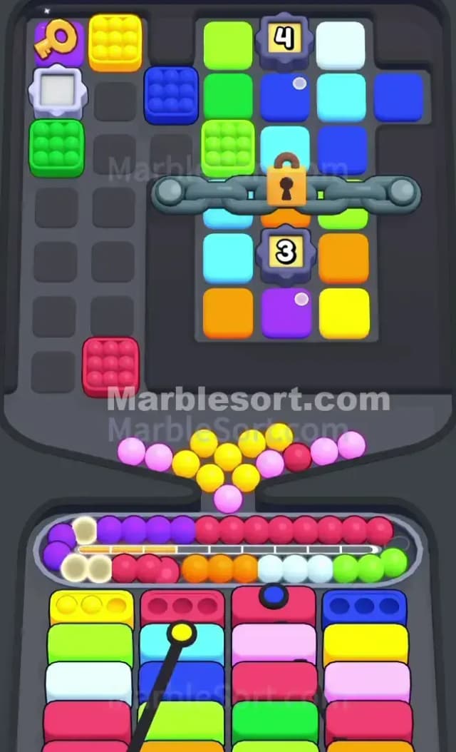 Marble Sort Level 430 Solution 1