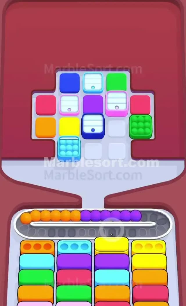 Marble Sort Level 381 Solution 1