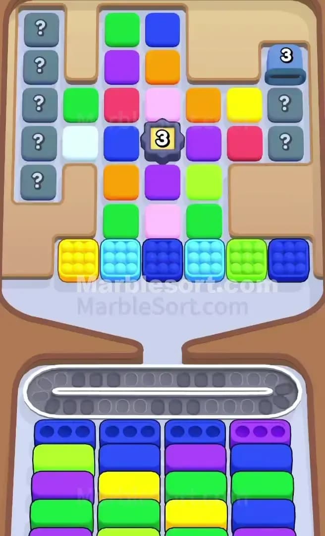 Marble Sort Level 509 Screenshot