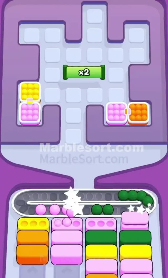 Marble Sort Level 482 Solution 3