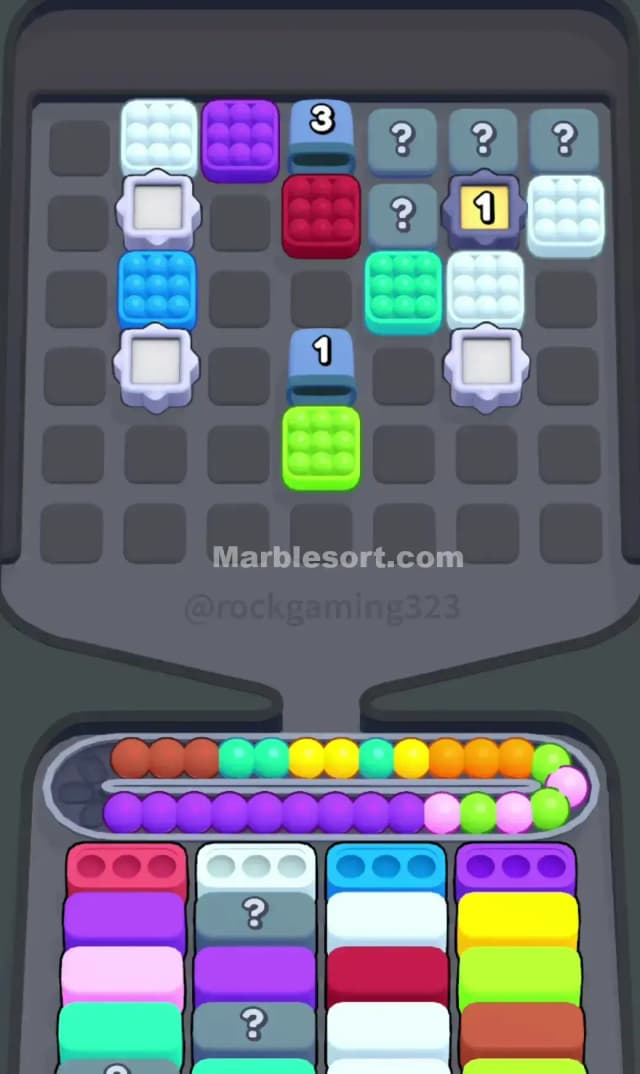 Marble Sort Level 310 Solution 2