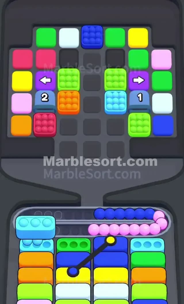 Marble Sort Level 537 Solution 1