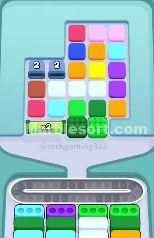 Marble Sort Level 266 Screenshot