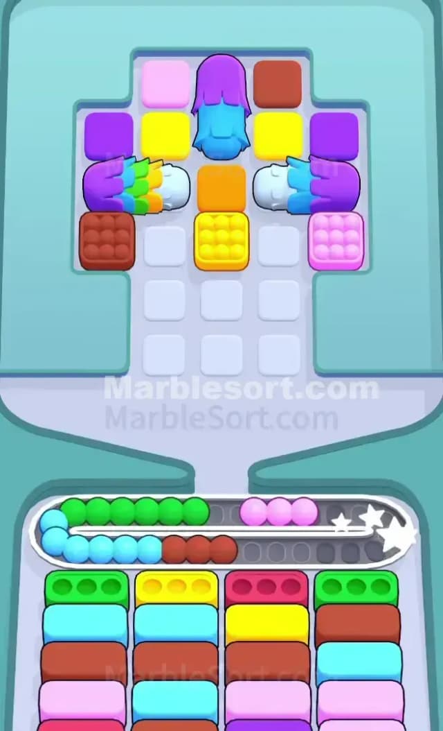 Marble Sort Level 502 Solution 1