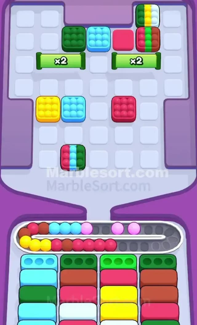 Marble Sort Level 479 Solution 2