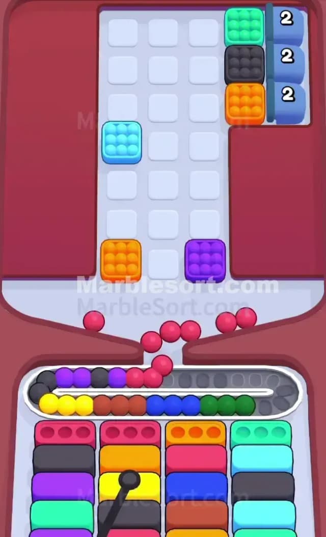 Marble Sort Level 692 Solution 2