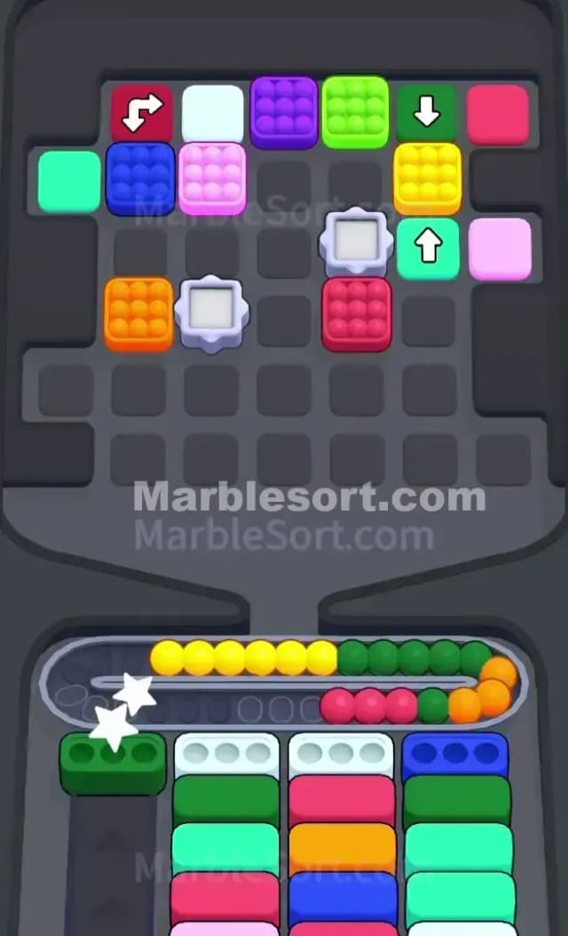 Marble Sort Level 624 Solution 2