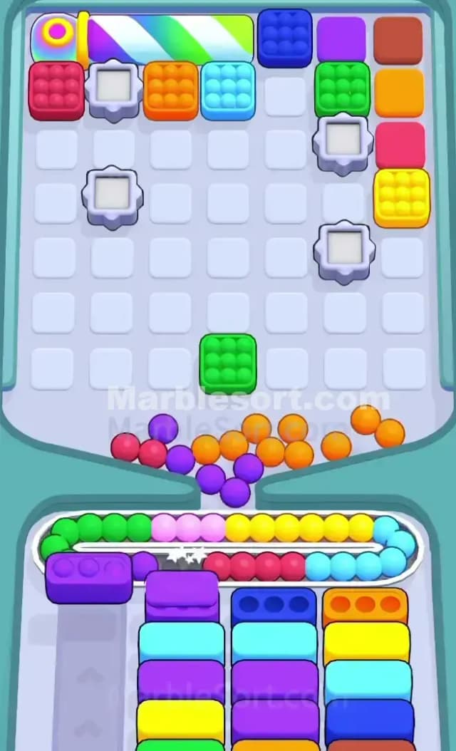 Marble Sort Level 652 Solution 2