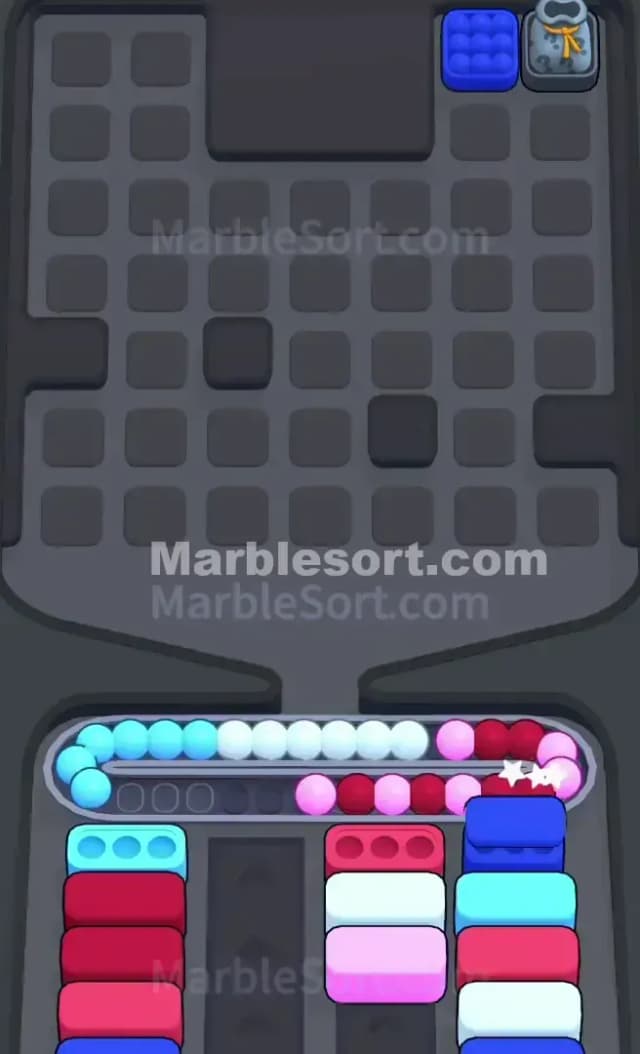 Marble Sort Level 467 Solution 3