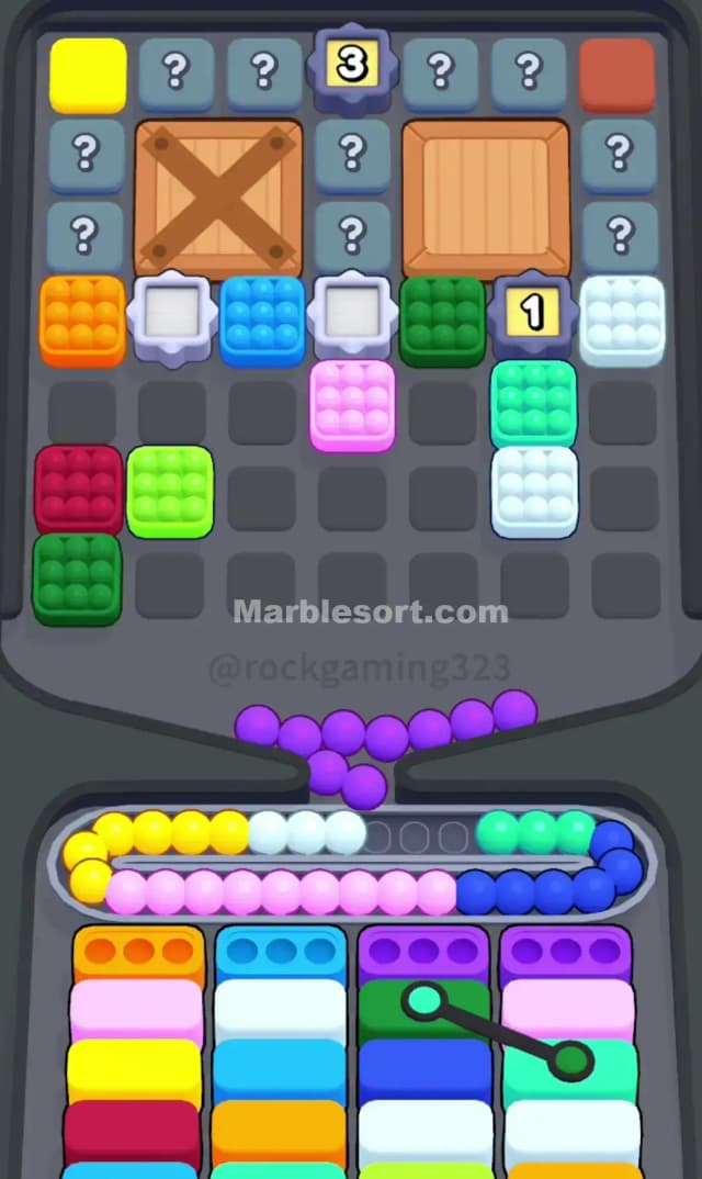 Marble Sort Level 380 Solution 1
