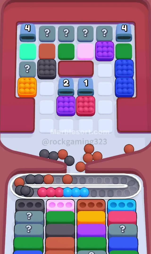 Marble Sort Level 229 Solution 1