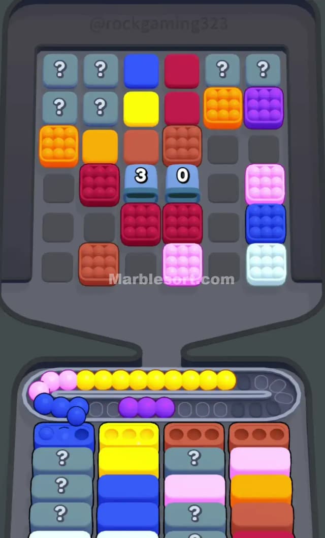 Marble Sort Level 35 Solution 1