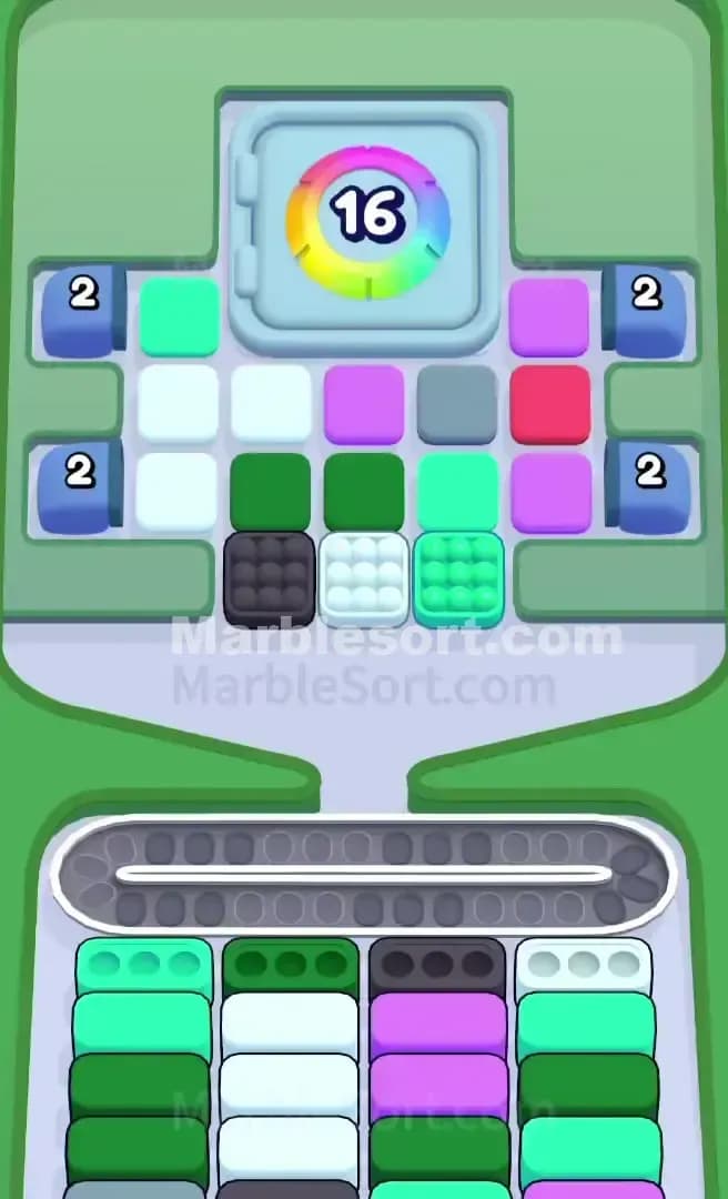 Marble Sort Level 333 Screenshot