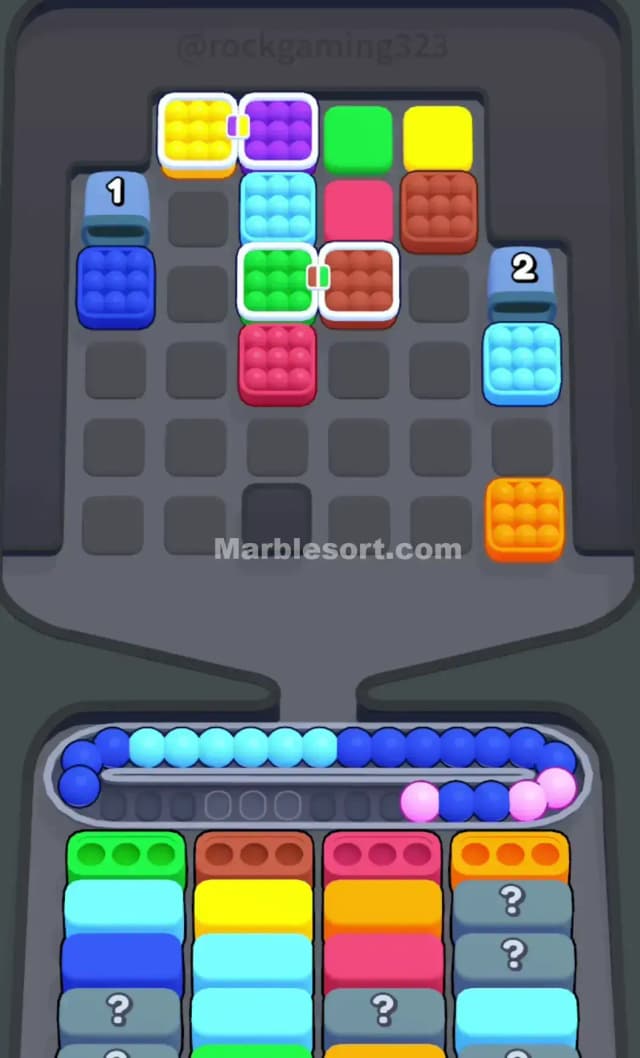 Marble Sort Level 49 Solution 2