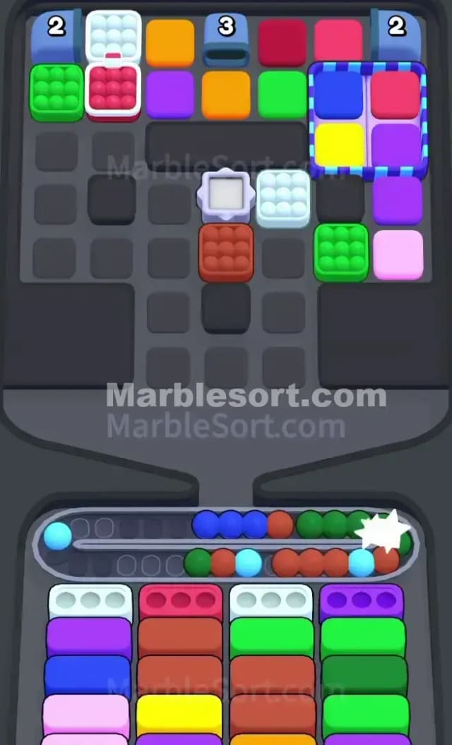 Marble Sort Level 474 Solution 1