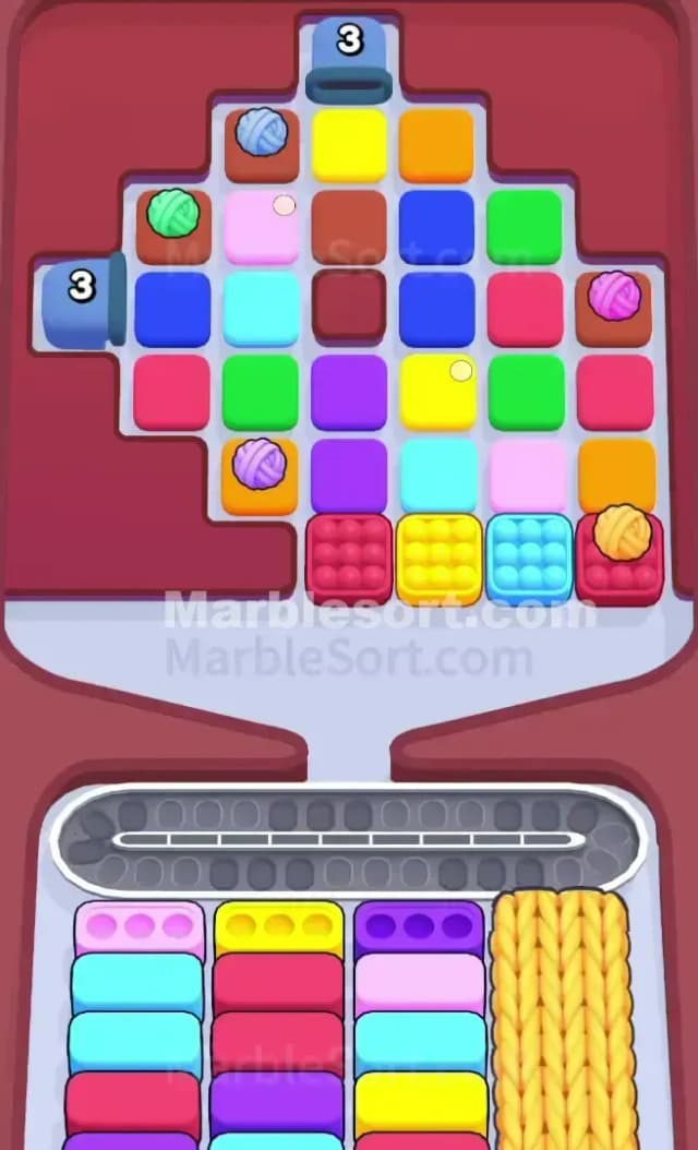 Marble Sort Level 685 Gameplay