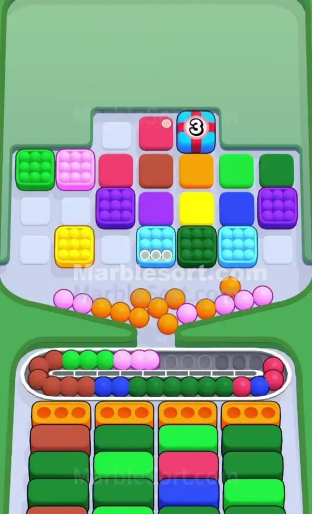 Marble Sort Level 725 Solution 1
