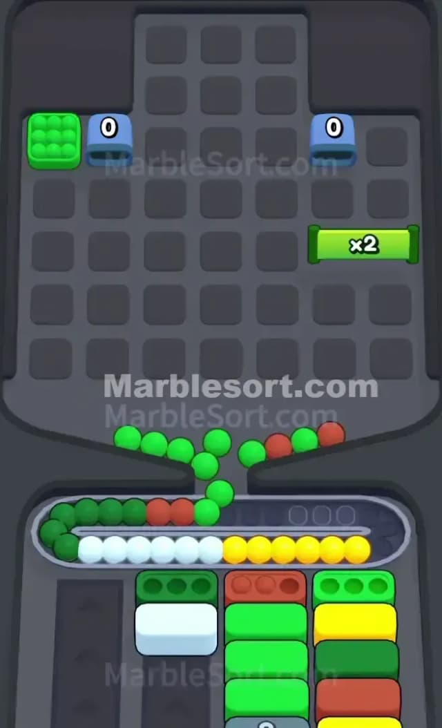 Marble Sort Level 324 Solution 3