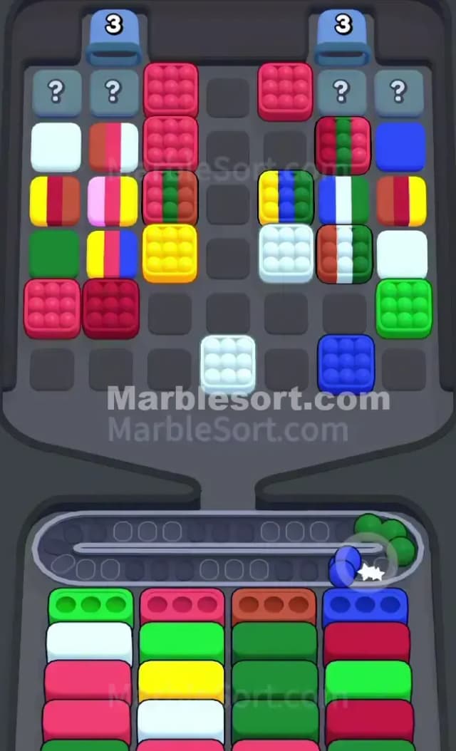 Marble Sort Level 684 Solution 1