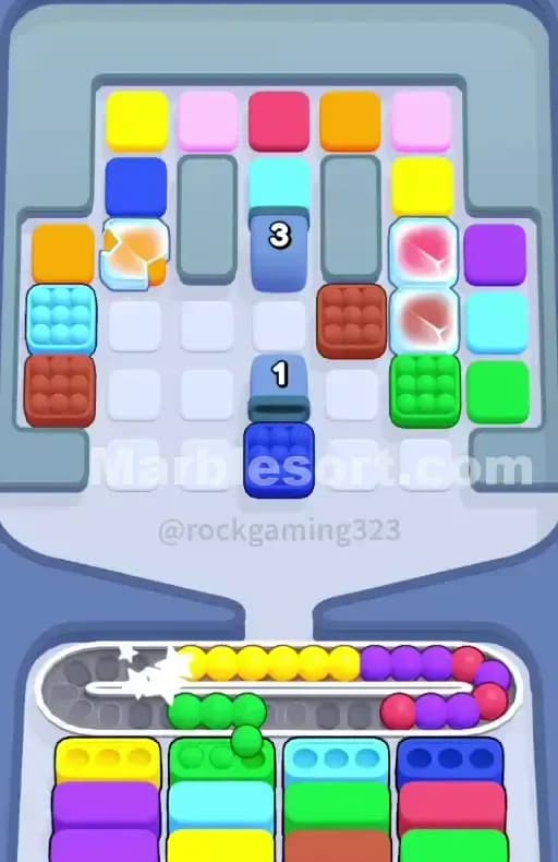 Marble Sort Level 312 Solution 1