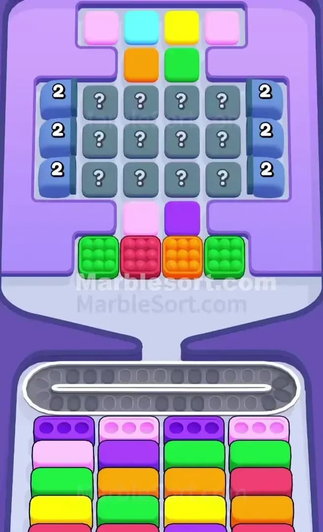 Marble Sort Level 371 Screenshot