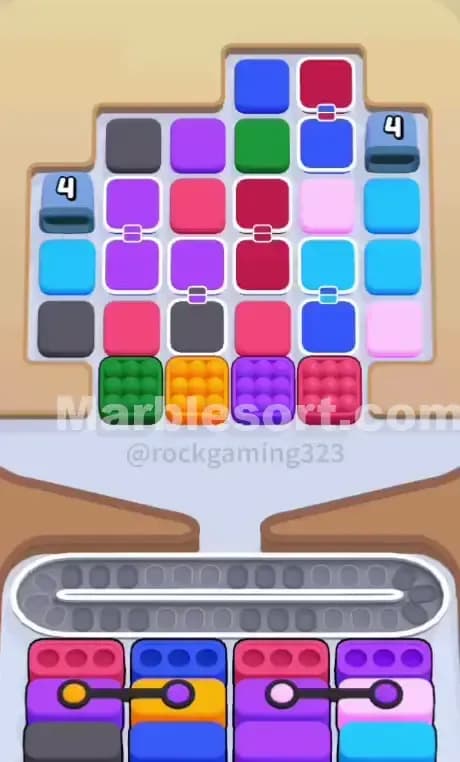 Marble Sort Level 132 Screenshot