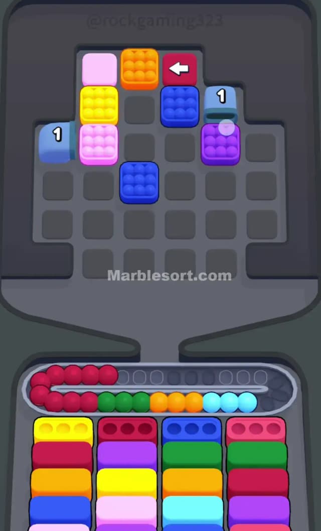 Marble Sort Level 60 Solution 2