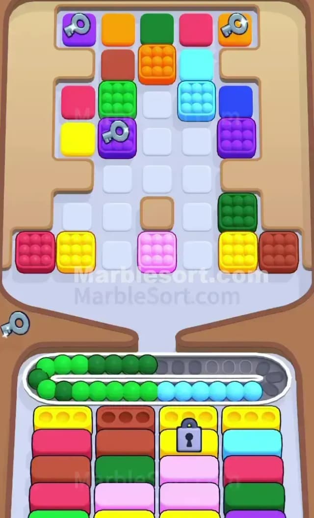 Marble Sort Level 431 Solution 1