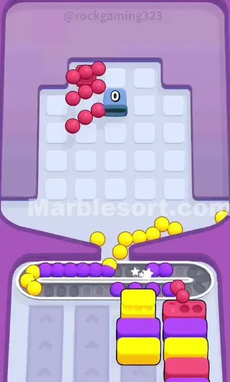 Marble Sort Level 15 Solution 3