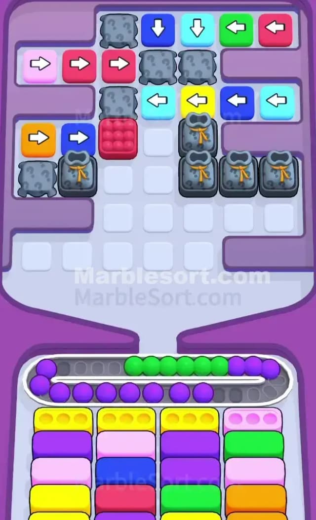 Marble Sort Level 475 Solution 1