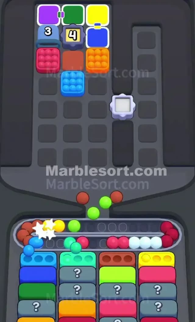 Marble Sort Level 574 Solution 2