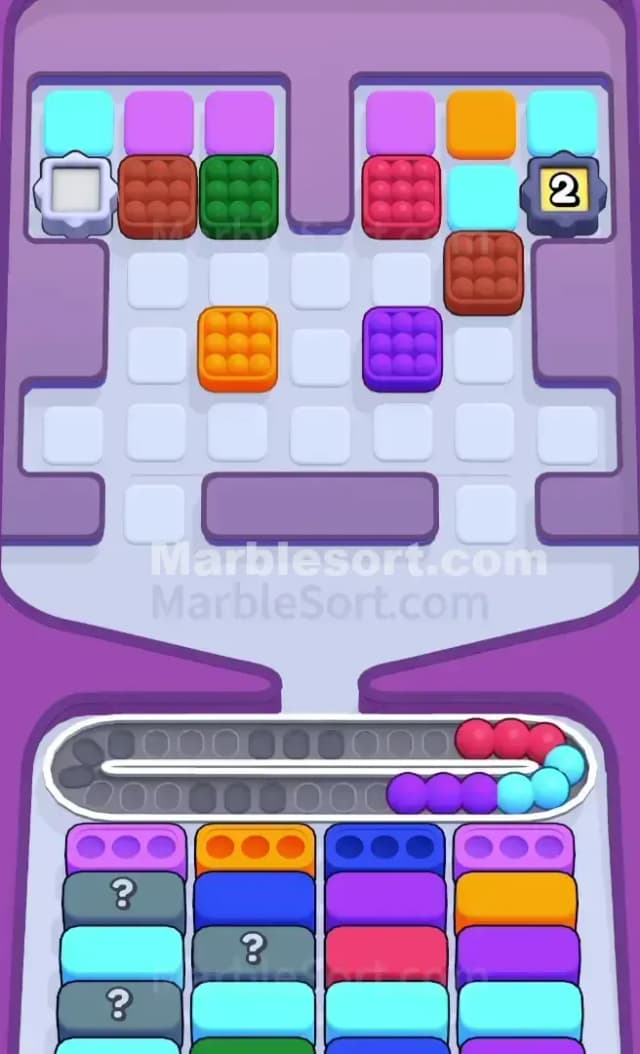 Marble Sort Level 638 Solution 2