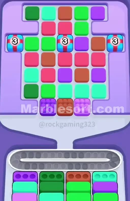 Marble Sort Level 295 Gameplay