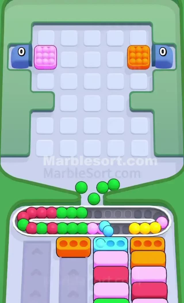 Marble Sort Level 486 Solution 3