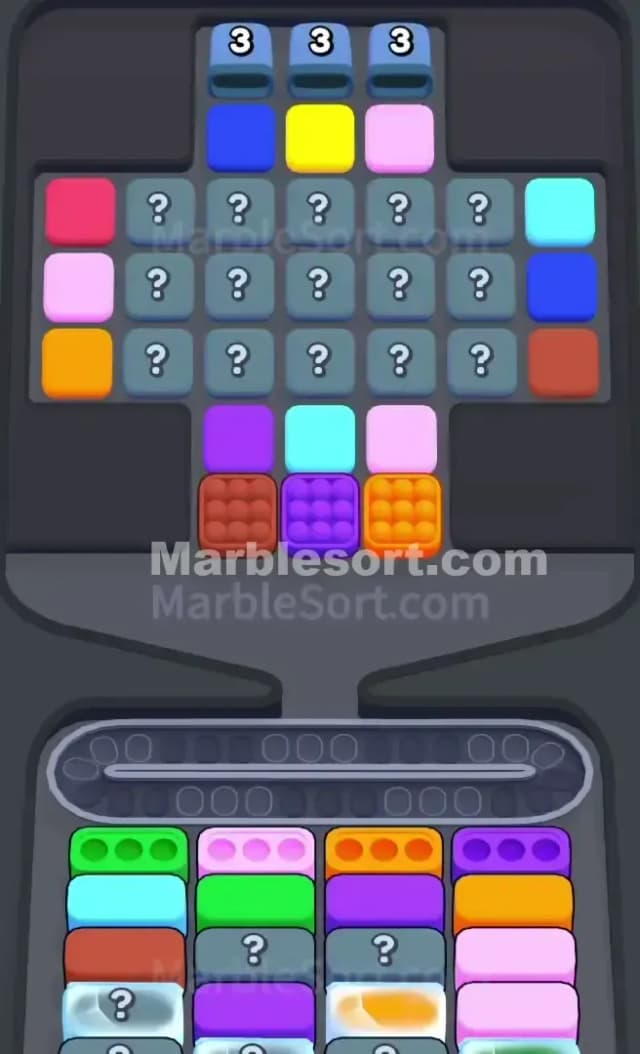 Marble Sort Level 284 Gameplay