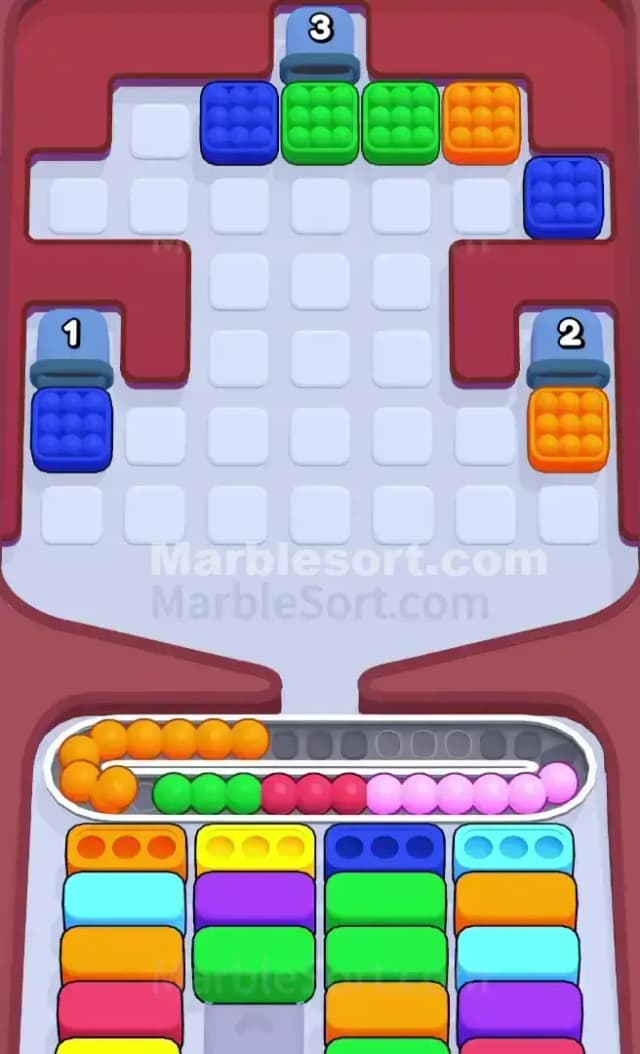 Marble Sort Level 535 Solution 2