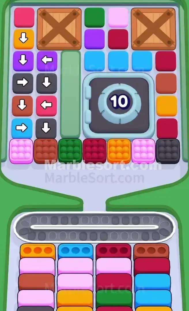Marble Sort Level 648 Screenshot