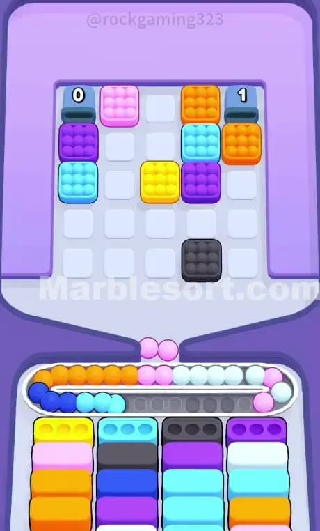 Marble Sort Level 61 Solution 1