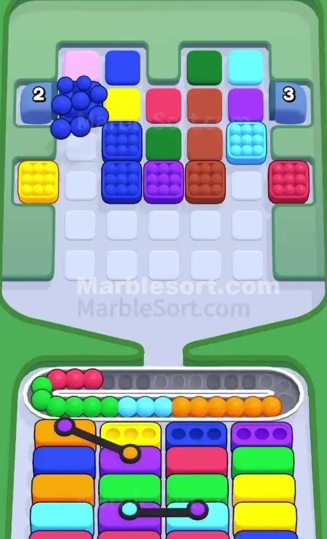 Marble Sort Level 489 Solution 1