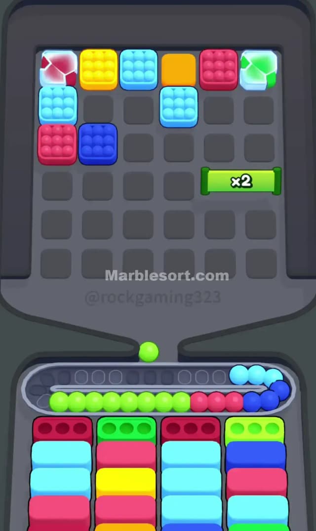 Marble Sort Level 247 Solution 2