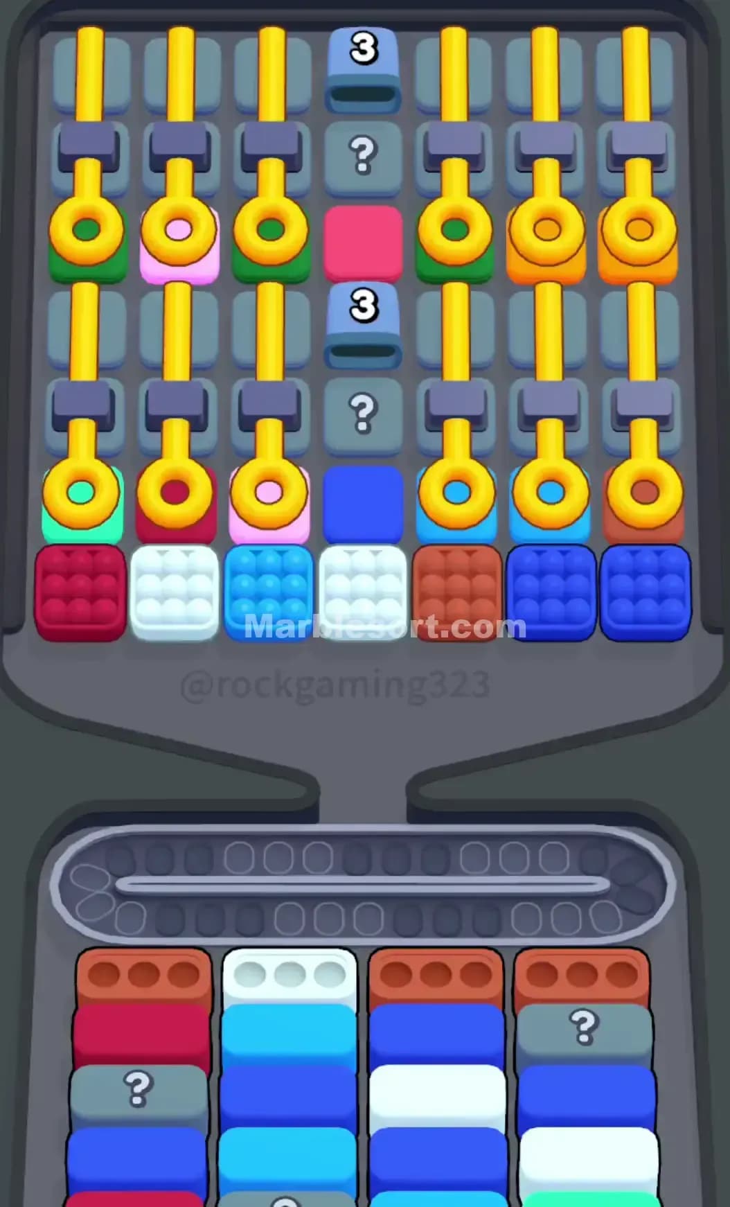 Marble Sort Level 170 Screenshot