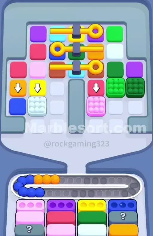 Marble Sort Level 309 Solution 1