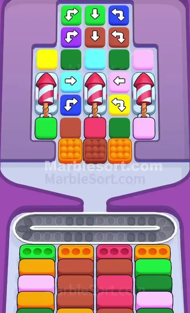 Marble Sort Level 635 Screenshot