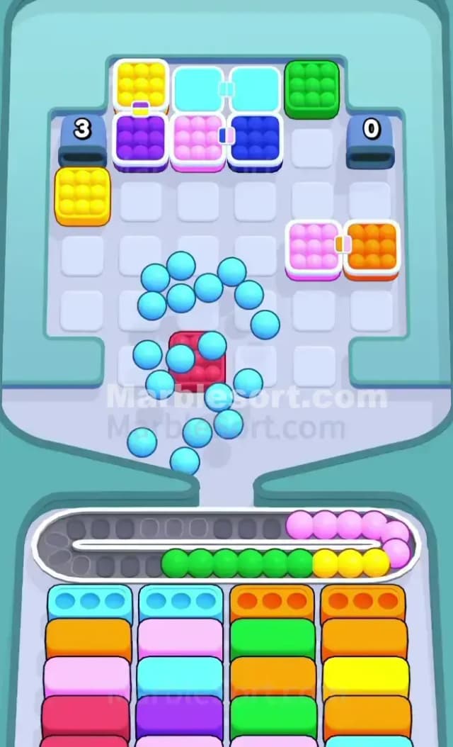 Marble Sort Level 275 Solution 2